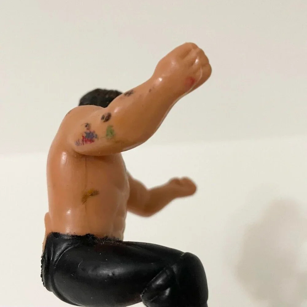 Vtg 1986 WWF LJN Wrestling Superstars Ricky The Dragon Steamboat Thumb Wrestler - Picture 7 of 14